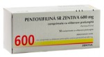 Пентоксифиллин СР Зентива, табл. пролонг. п/о пленочной 600 мг №20